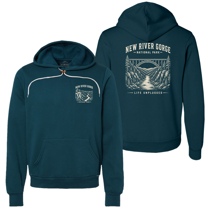 NEW RIVER GORGE NATIONAL PARK Super Soft Hoodie