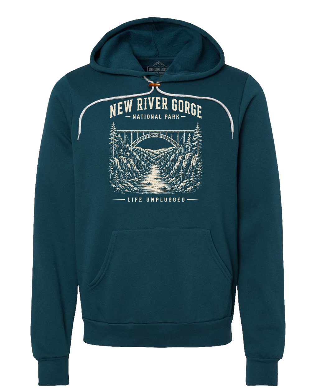 NEW RIVER GORGE NATIONAL PARK Super Soft Hoodie