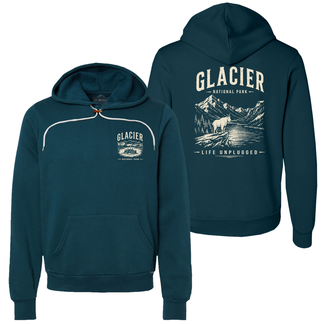 GLACIER NATIONAL PARK Super Soft Hoodie