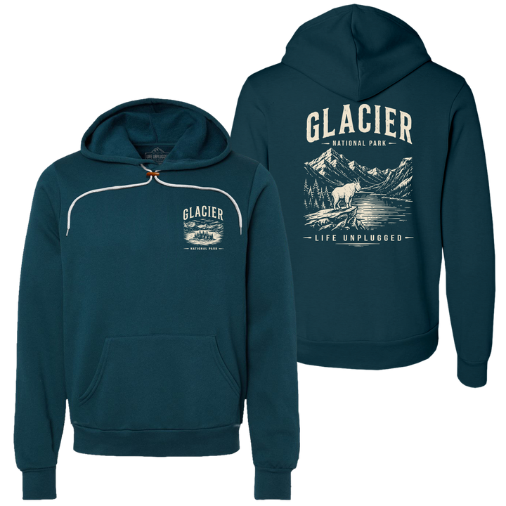GLACIER NATIONAL PARK Super Soft Hoodie
