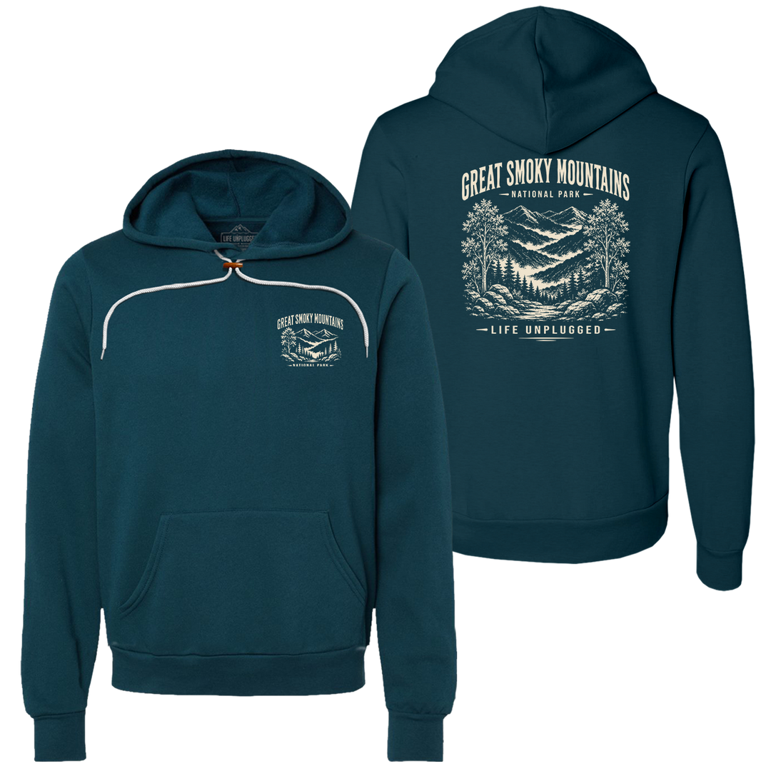 GREAT SMOKY MOUNTAINS NATIONAL PARK Super Soft Hoodie