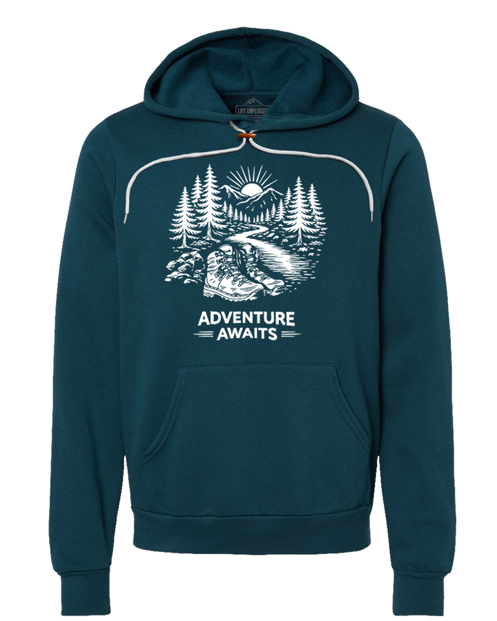 ADVENTURE AWAITS Super Soft Hoodie