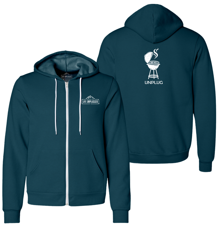GRILLING Supersoft Midweight Zip Up Hoodie