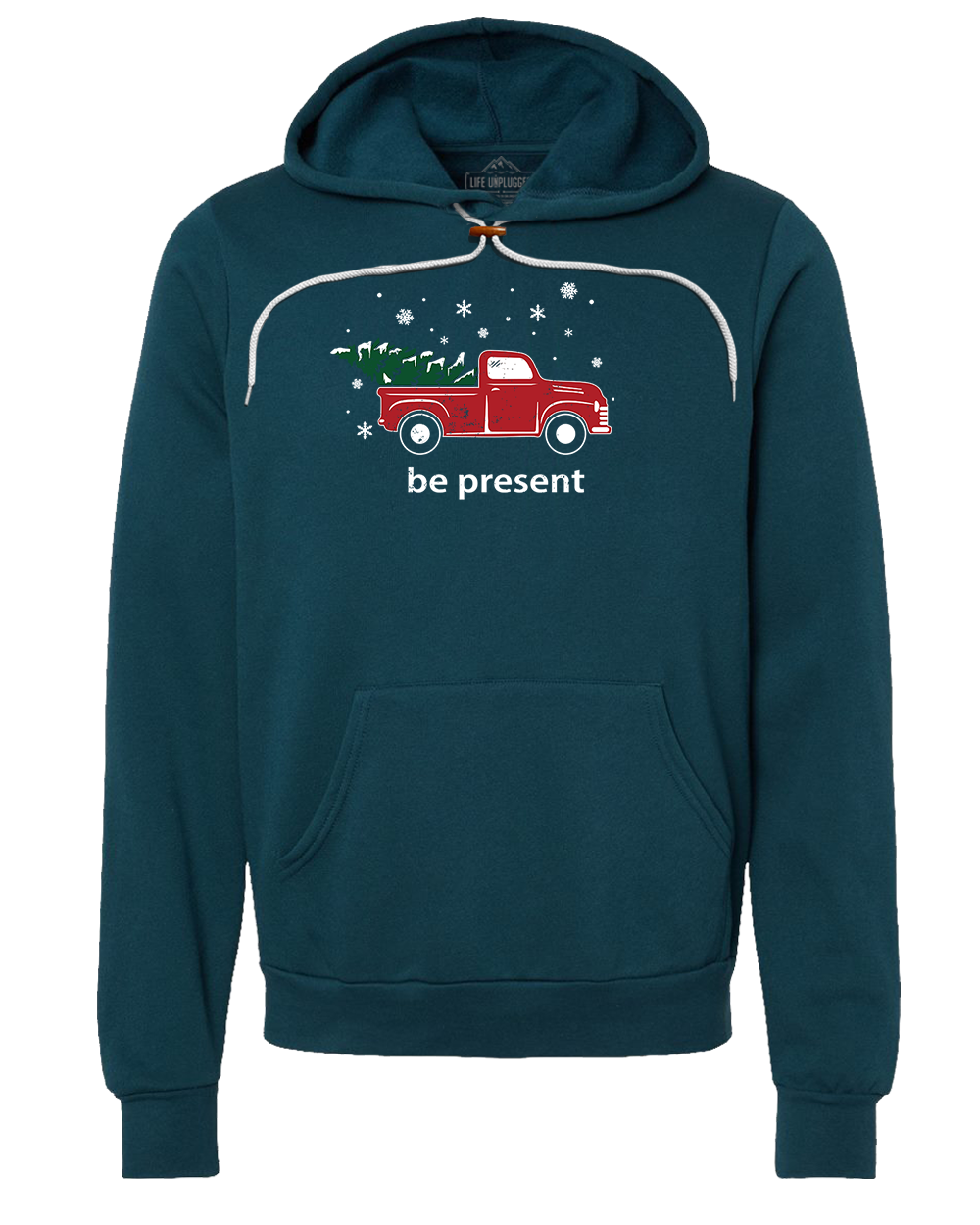Christmas Tree Truck Super Soft Hoodie