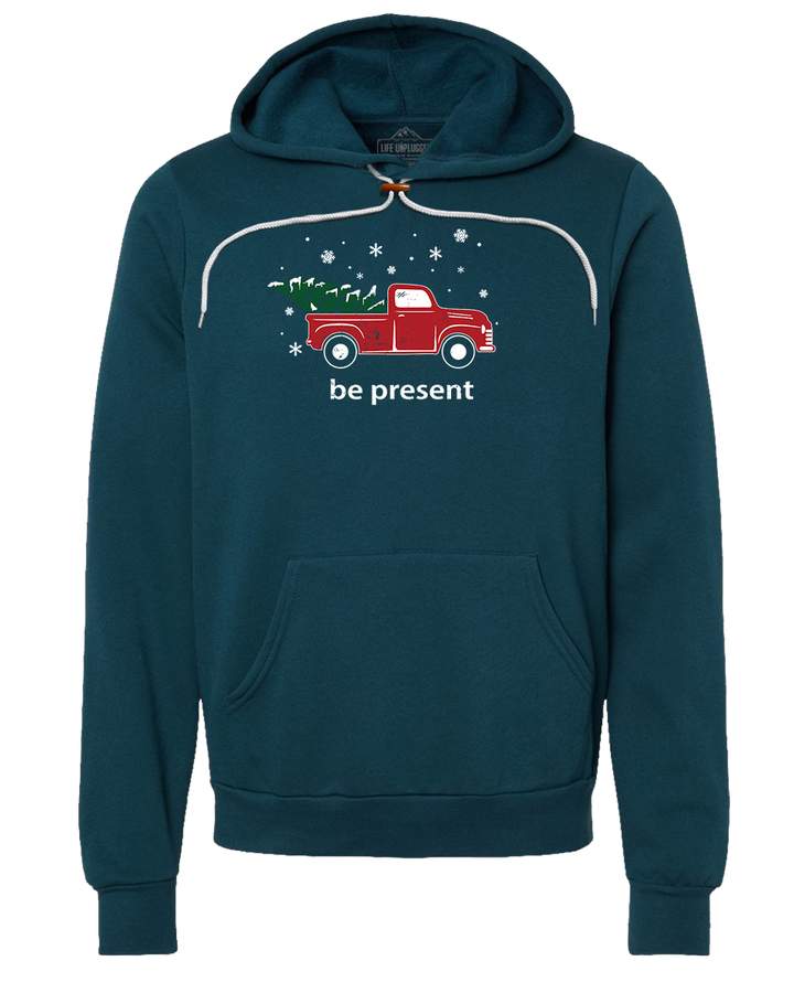 Christmas Tree Truck Super Soft Hoodie