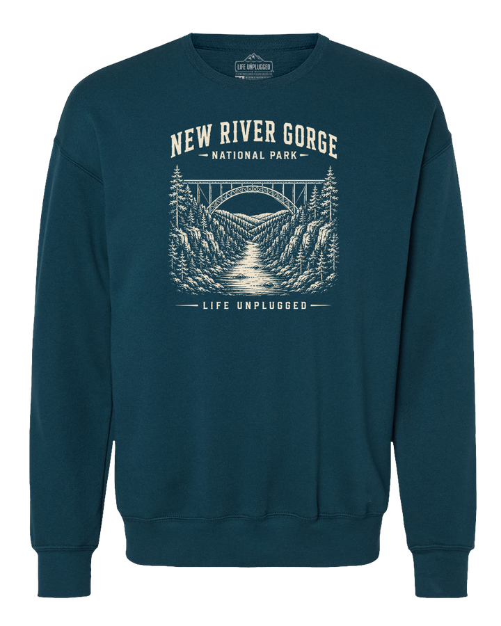 NEW RIVER GORGE NATIONAL PARK Midweight Super Soft Crewneck