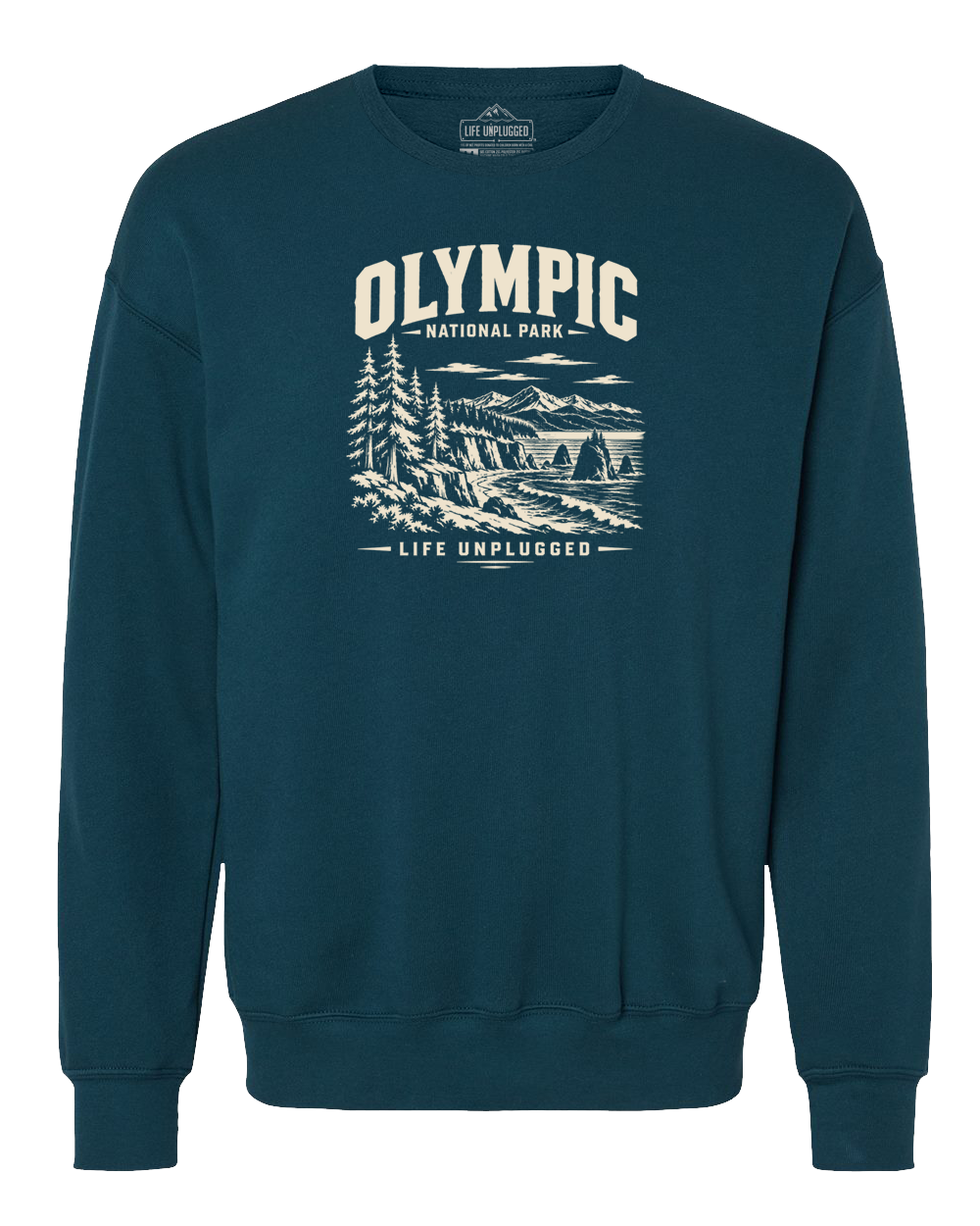 OLYMPIC NATIONAL PARK Midweight Super Soft Crewneck