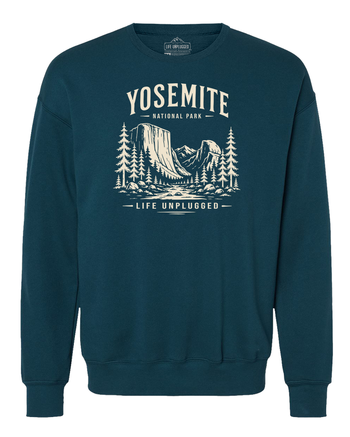 YOSEMITE NATIONAL PARK Midweight Super Soft Crewneck