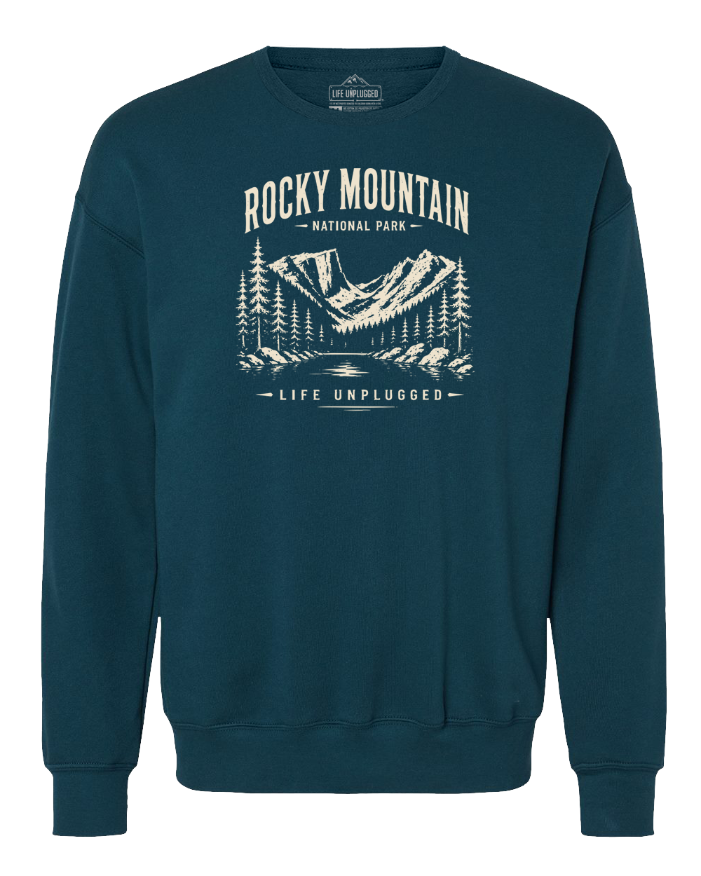 ROCKY MOUNTAIN NATIONAL PARK Midweight Super Soft Crewneck