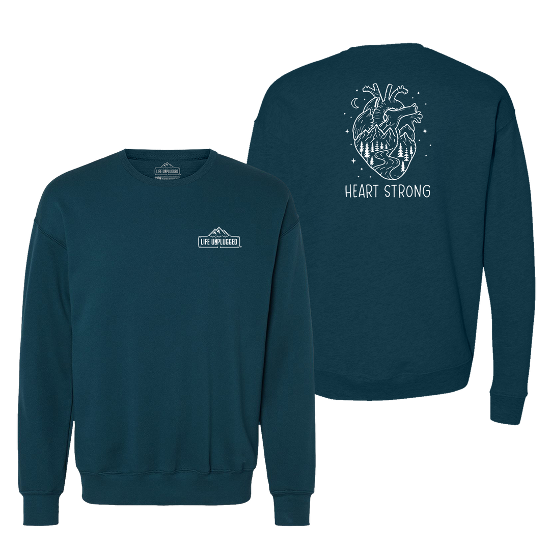 HEART STRONG Midweight Super Soft Crewneck