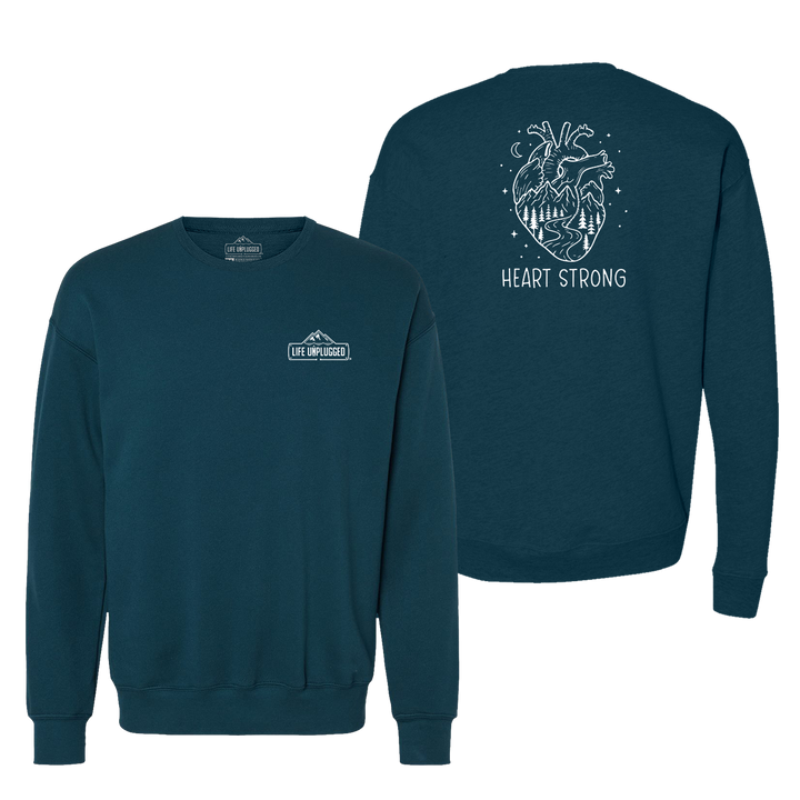 HEART STRONG Midweight Super Soft Crewneck