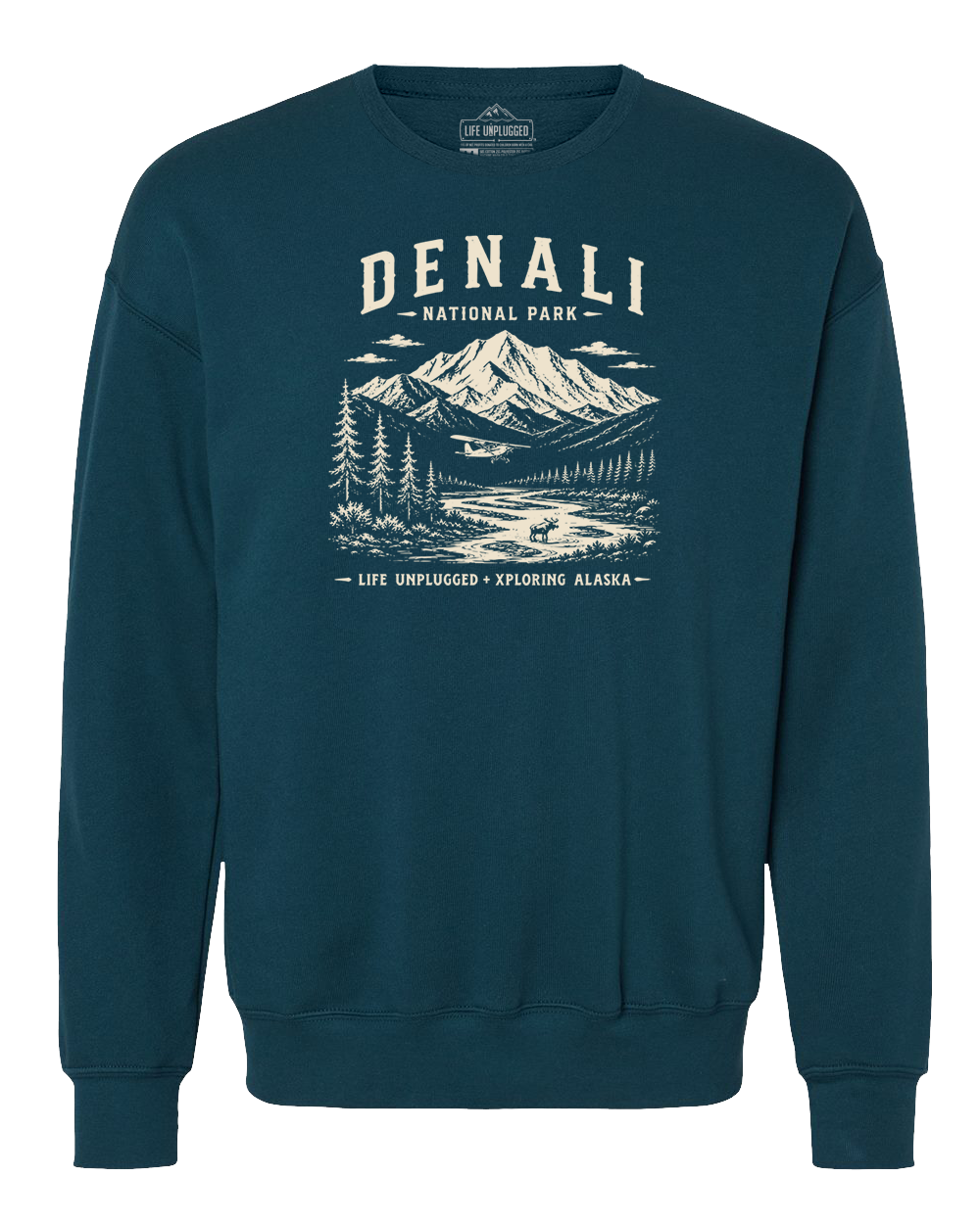 DENALI NATIONAL PARK Midweight Super Soft Crewneck