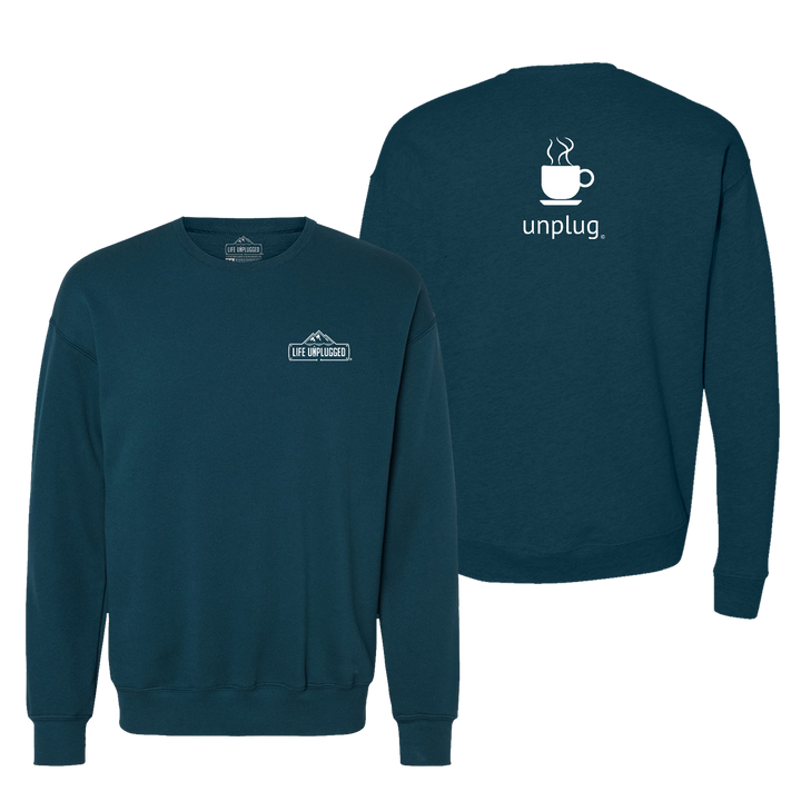 Coffee Midweight Super Soft Crewneck Sweatshirt