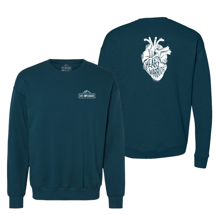 HEART WARRIOR Midweight Super Soft Crewneck Sweatshirt