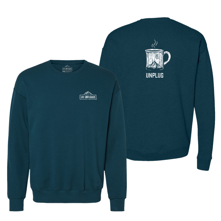 WOODEN COFFEE MUG Midweight Super Soft Crewneck Sweatshirt