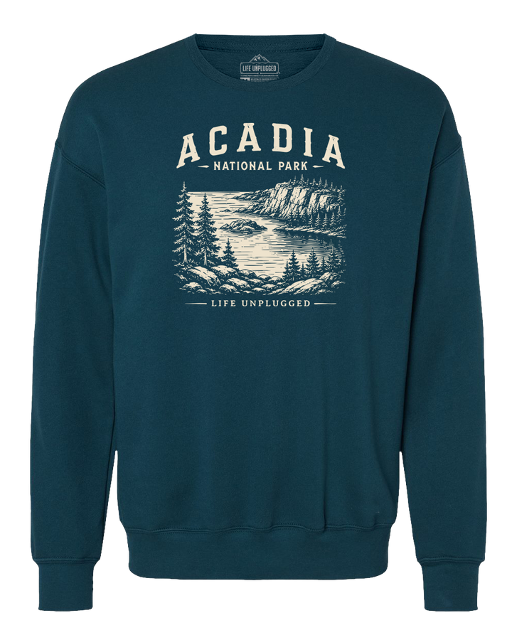 ACADIA NATIONAL PARK Midweight Super Soft Crewneck