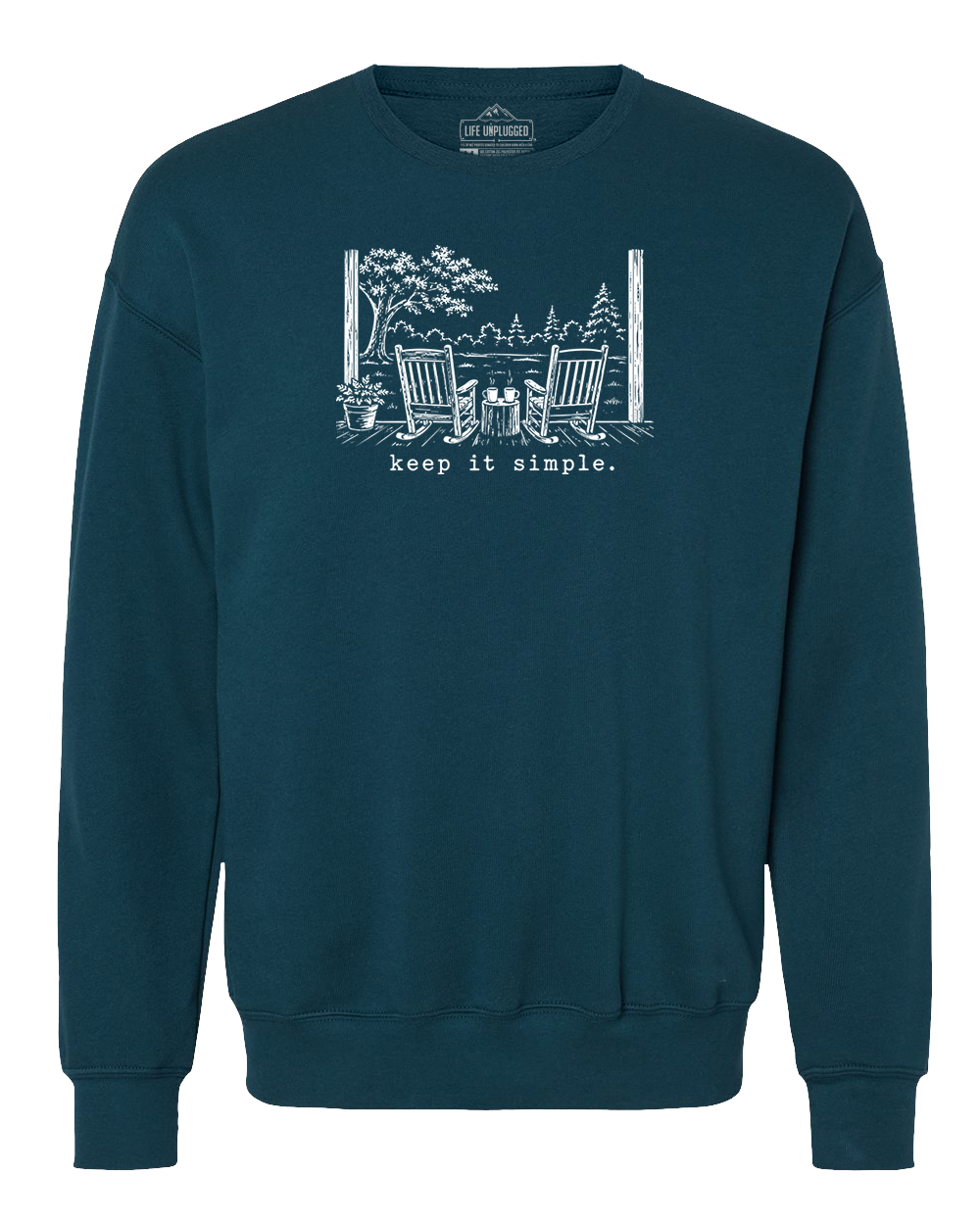 KEEP IT SIMPLE. Midweight Super Soft Crewneck