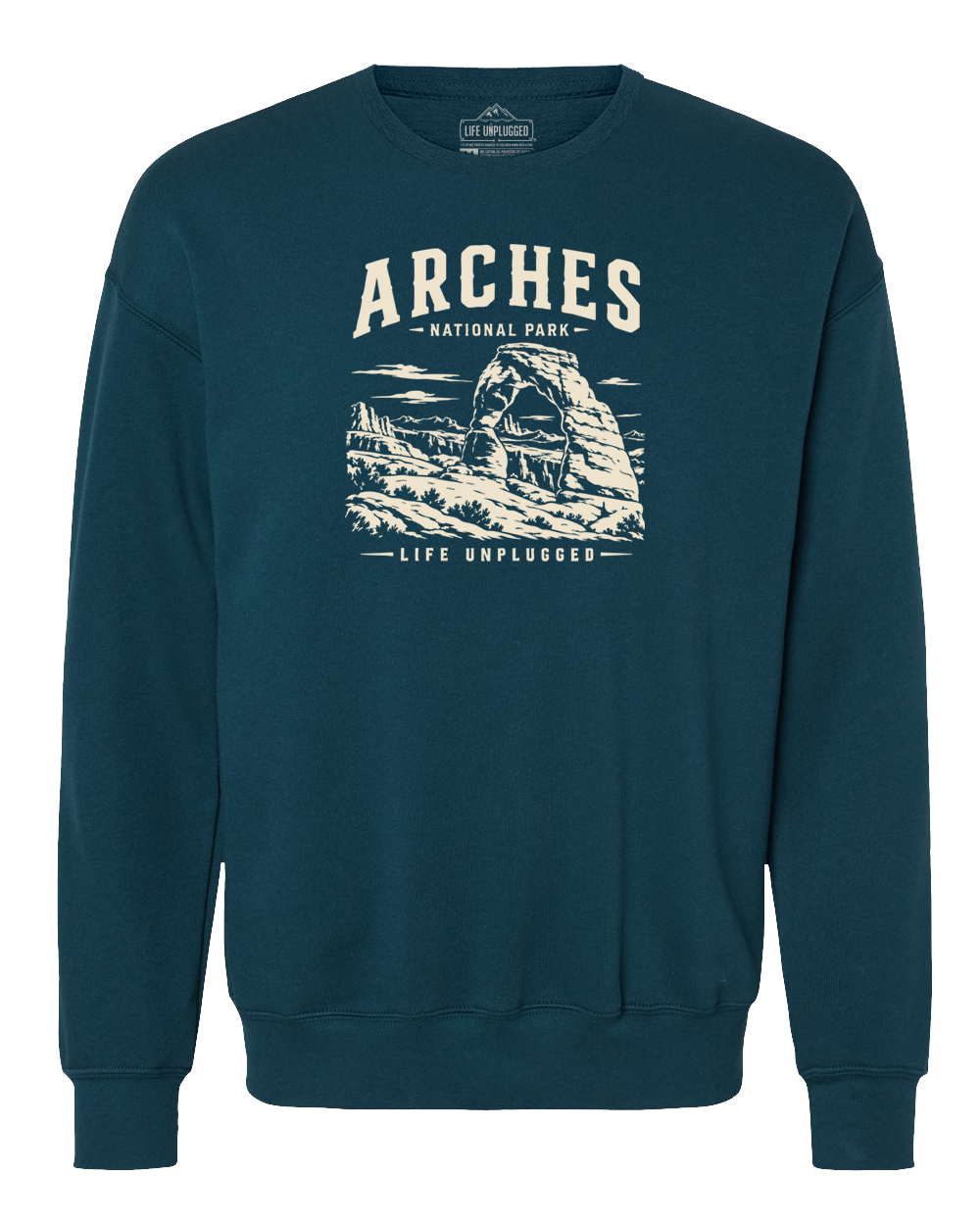 ARCHES NATIONAL PARK Midweight Super Soft Crewneck