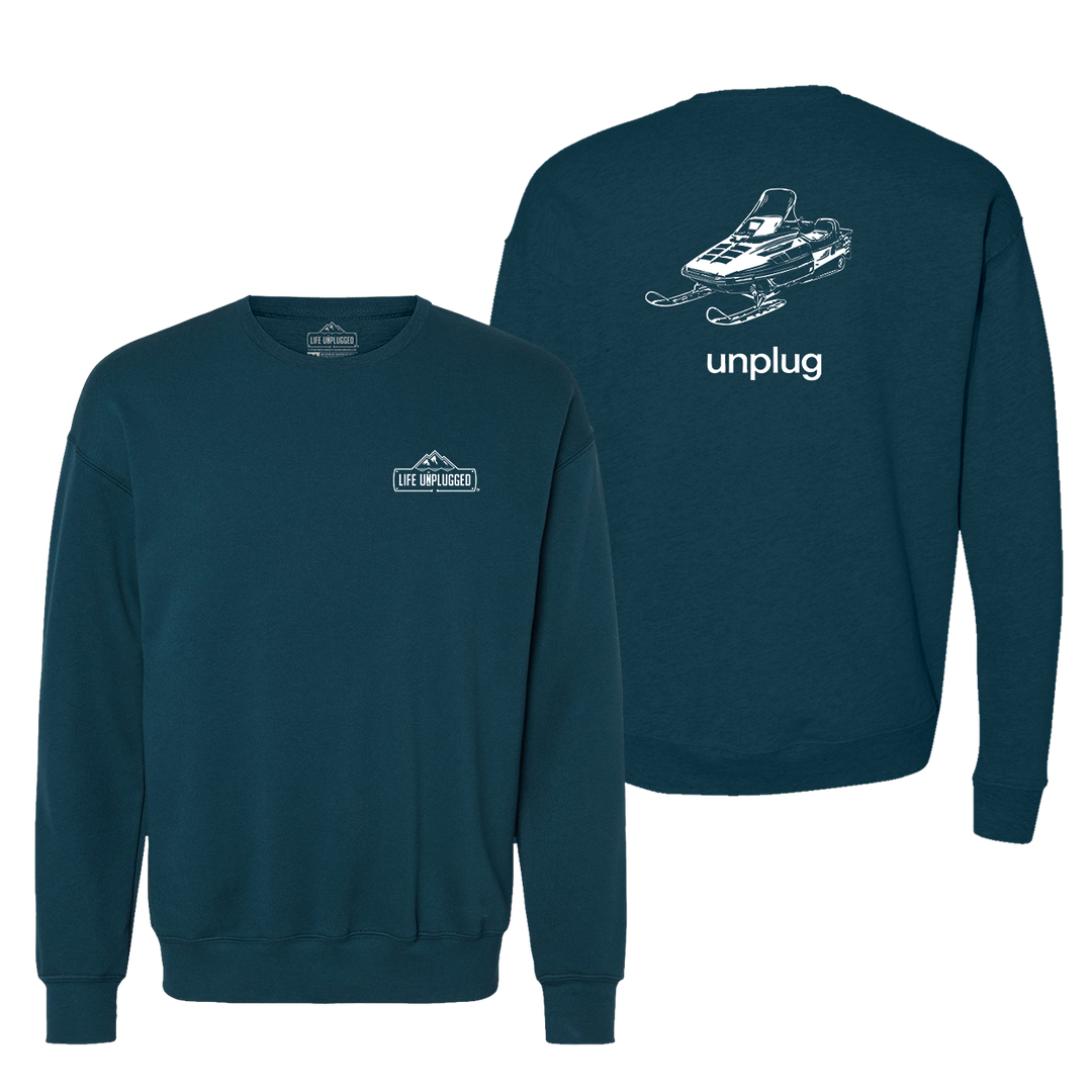 SNOWMOBILE Midweight Super Soft Crewneck