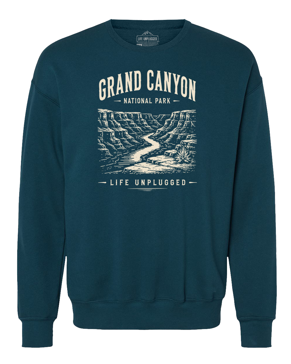 GRAND CANYON NATIONAL PARK Midweight Super Soft Crewneck