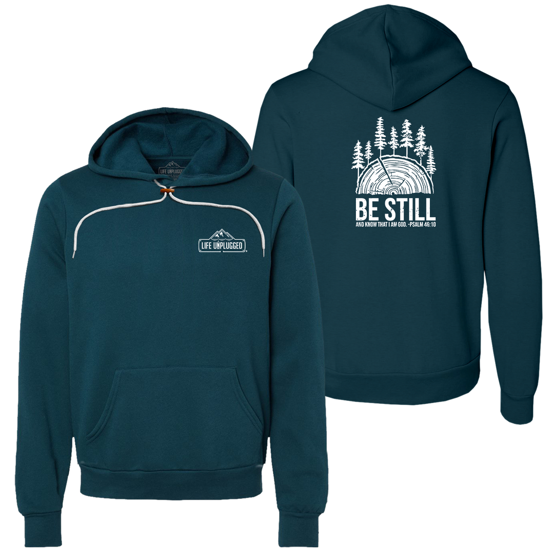 BE STILL IN THE WOODS Super Soft Hoodie