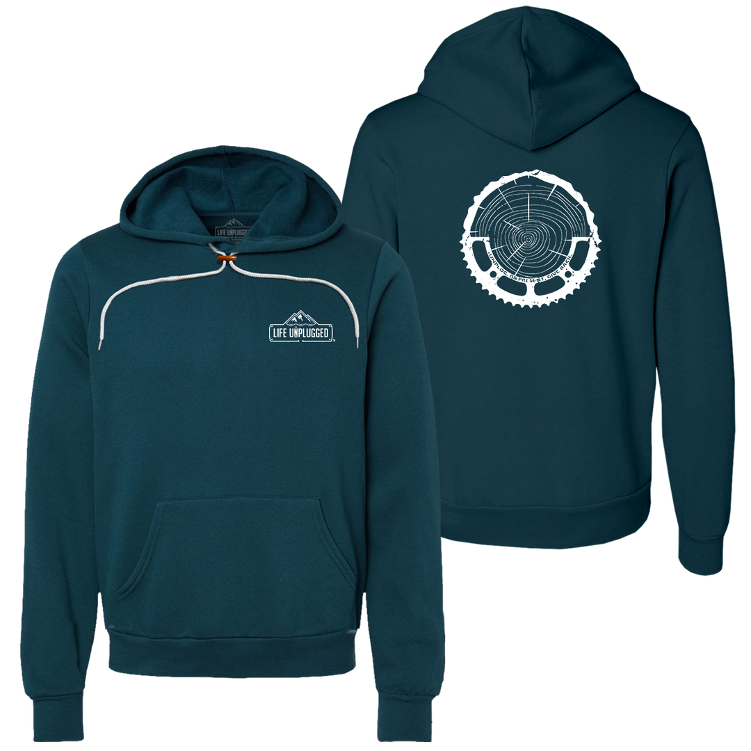 Tree Rings Chainring Super Soft Hoodie