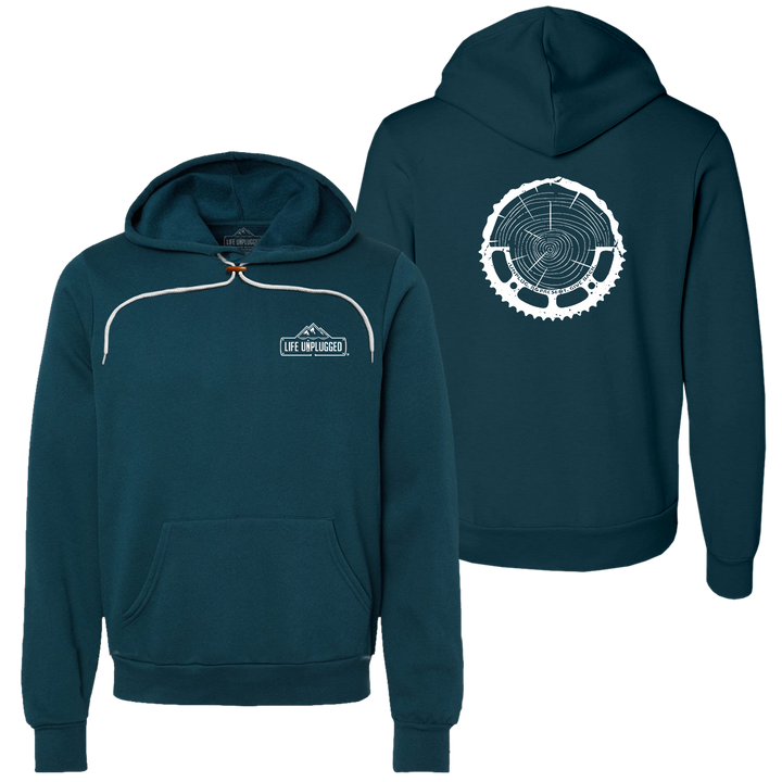 Tree Rings Chainring Super Soft Hoodie