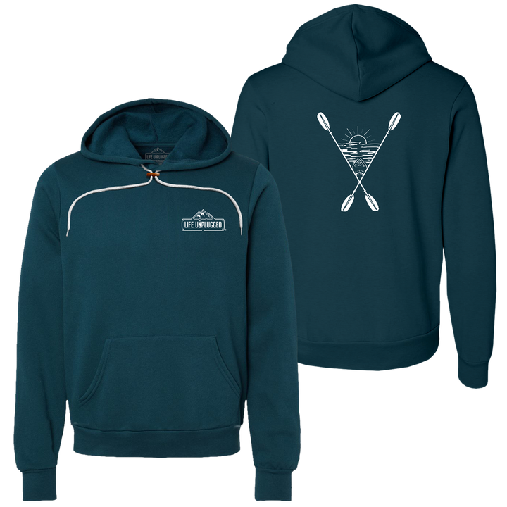 Kayaking Into The Sunset Super Soft Hoodie