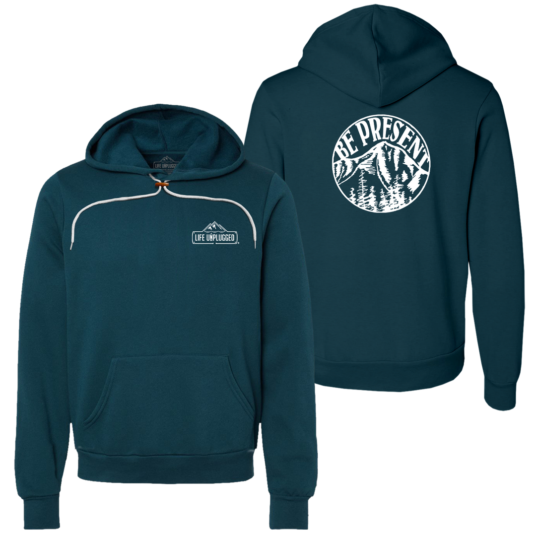 Be Present Mountain Super Soft Hoodie