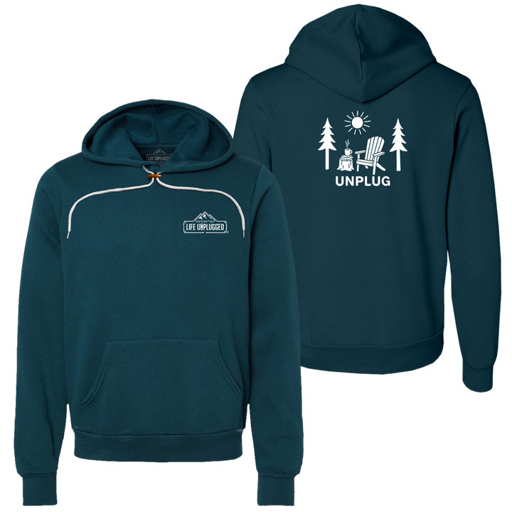 READING IN THE WOODS Super Soft Hoodie