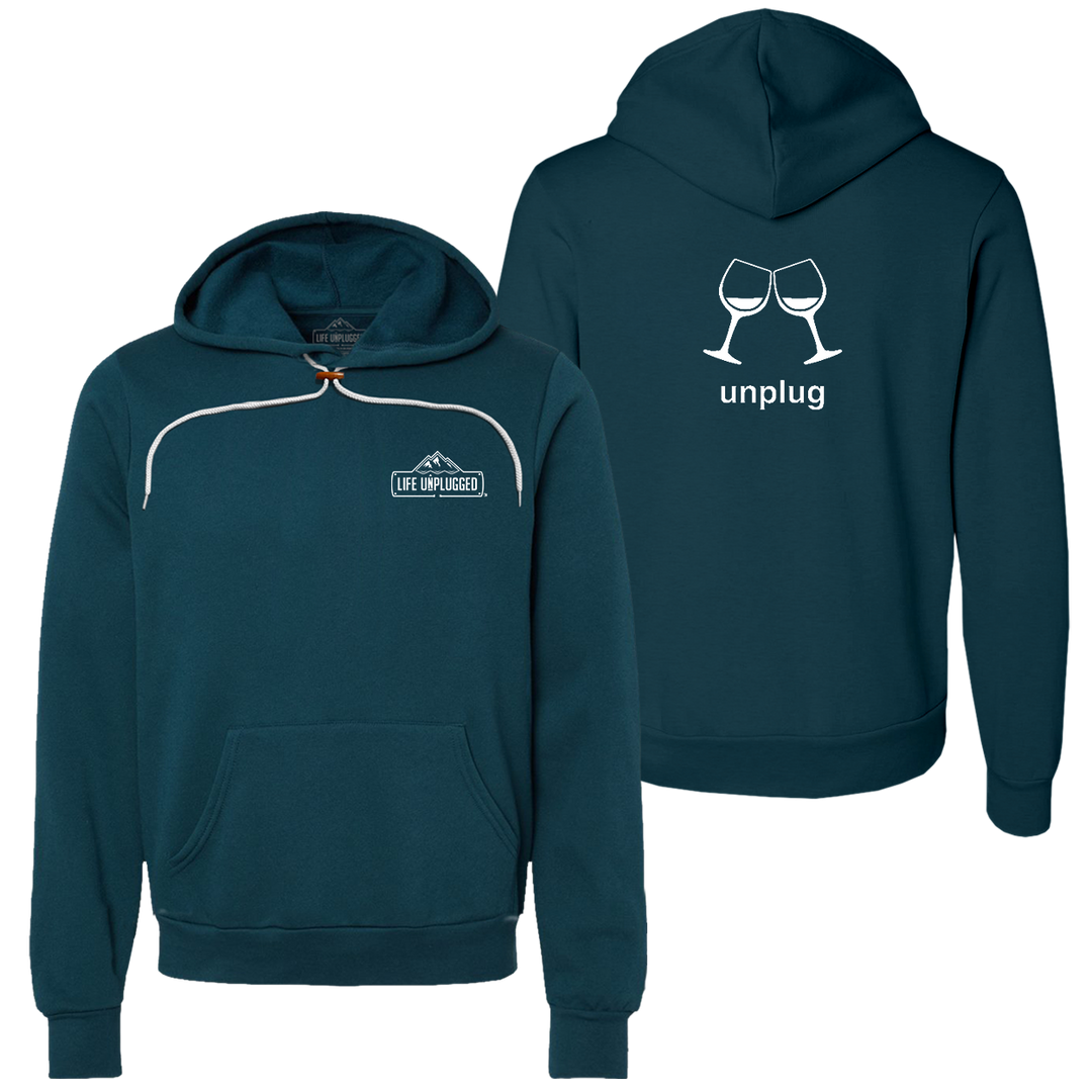 Wine Glass Super Soft Hoodie