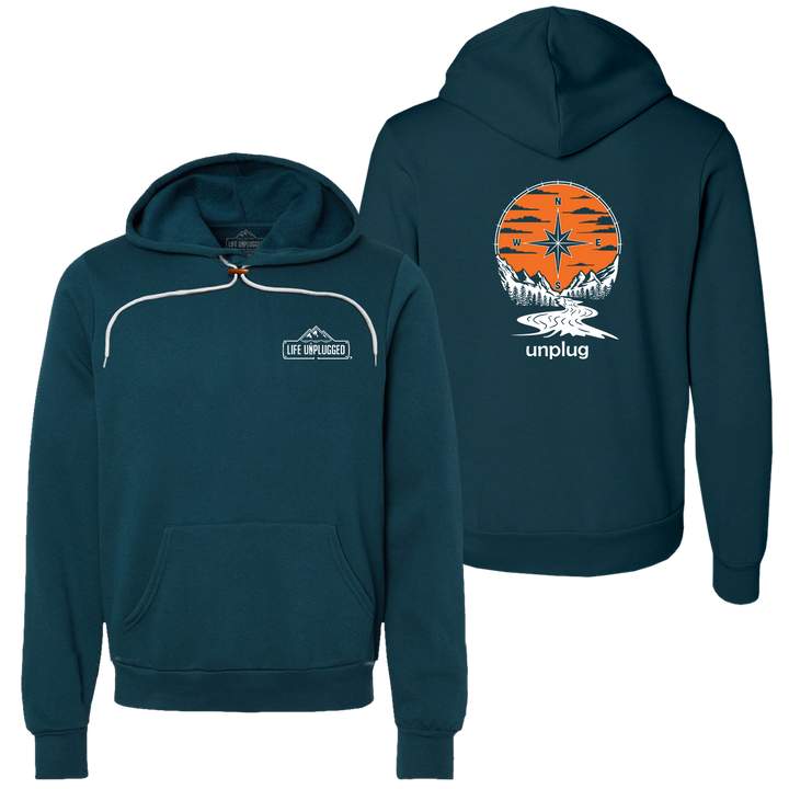 Compass Sunset Super Soft Hoodie