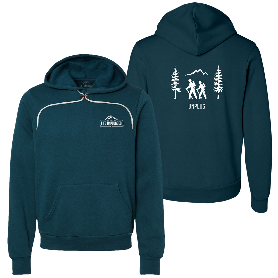 Hiking Scene Super Soft Hoodie