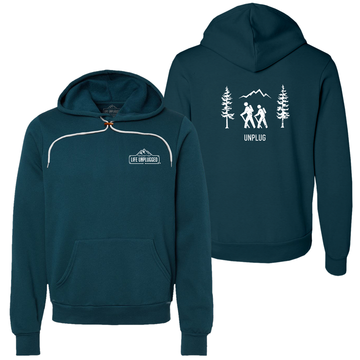 Hiking Scene Super Soft Hoodie
