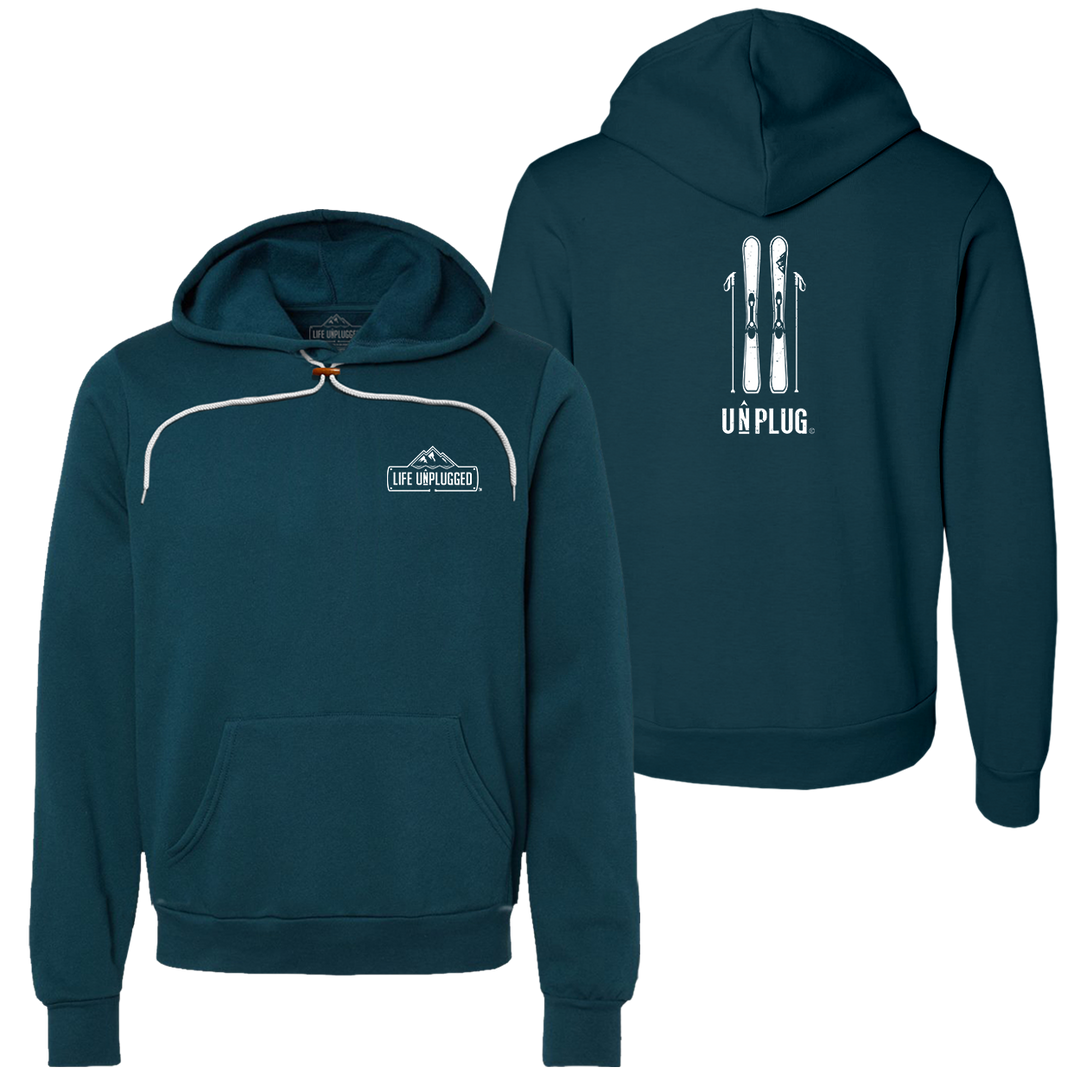 Skiing Super Soft Hoodie