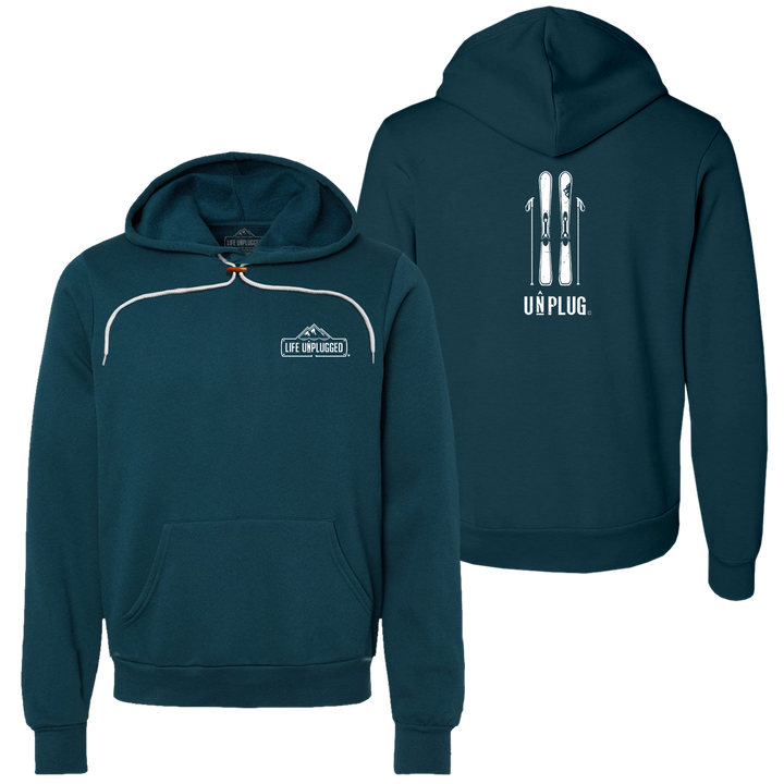Skiing Super Soft Hoodie