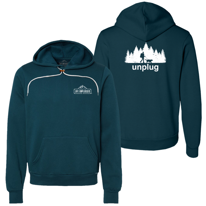 Dog Walks In The Woods Super Soft Hoodie