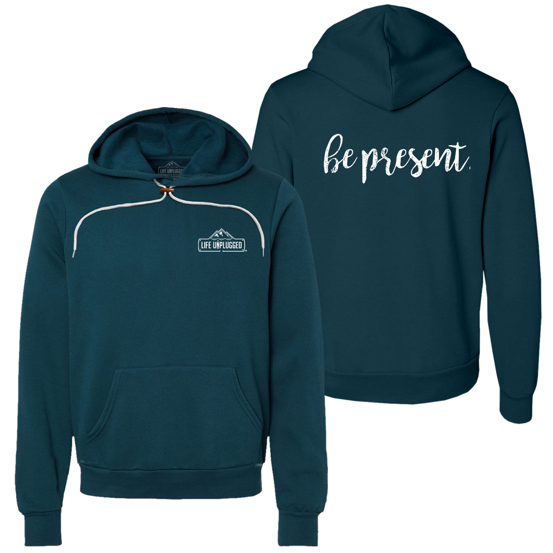 Be Present Cursive Super Soft Hoodie