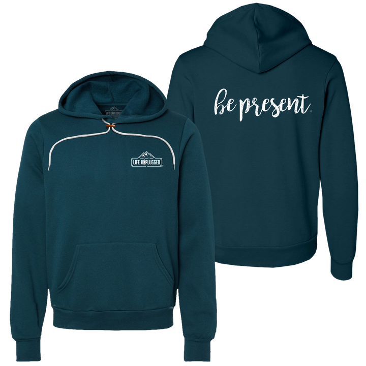 Be Present Cursive Super Soft Hoodie