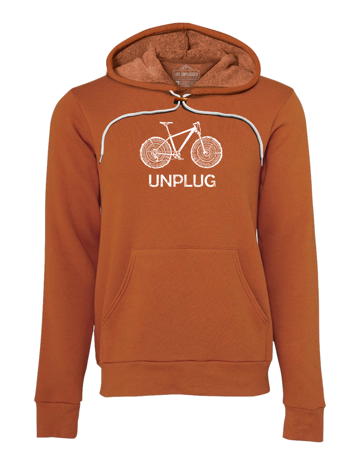Mountain Bike Tree Stumps Super Soft Hoodie