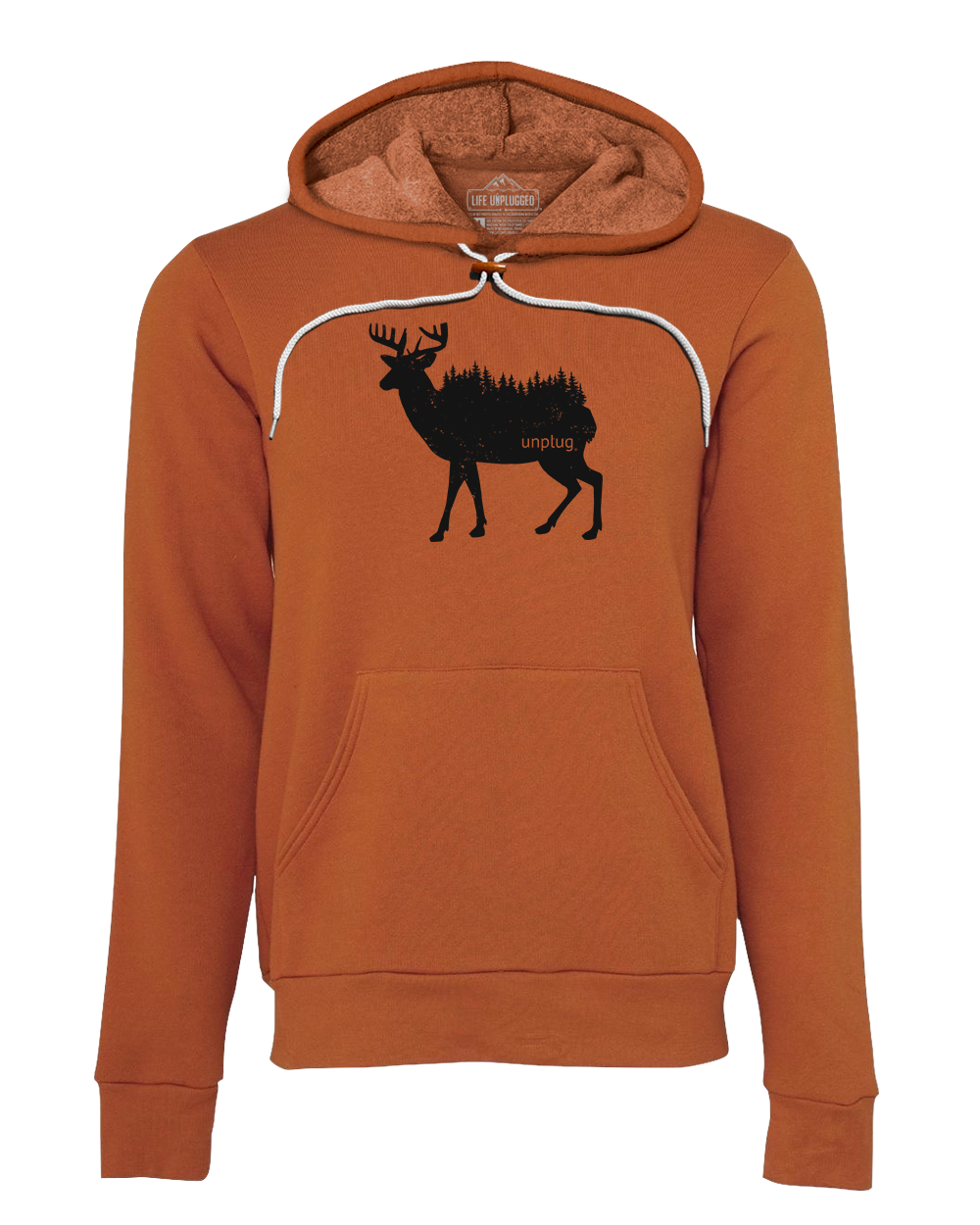 Deer In The Trees Super Soft Hoodie