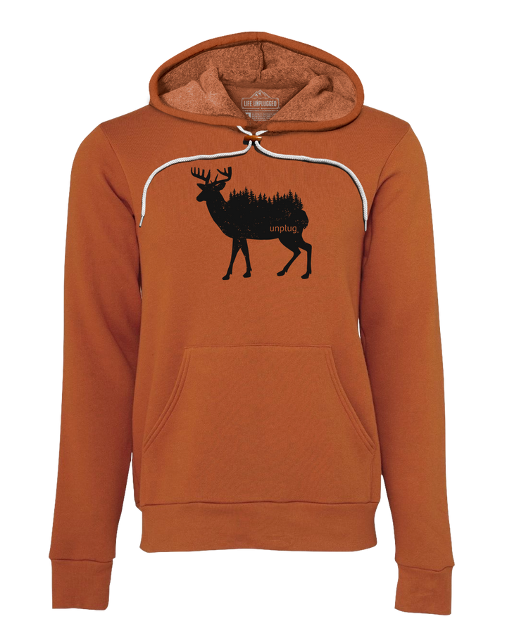Deer In The Trees Super Soft Hoodie