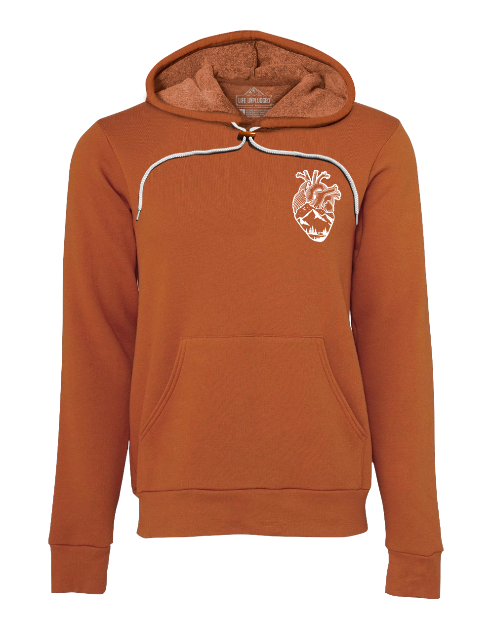 Anatomical Heart (Left Chest) Super Soft Hoodie