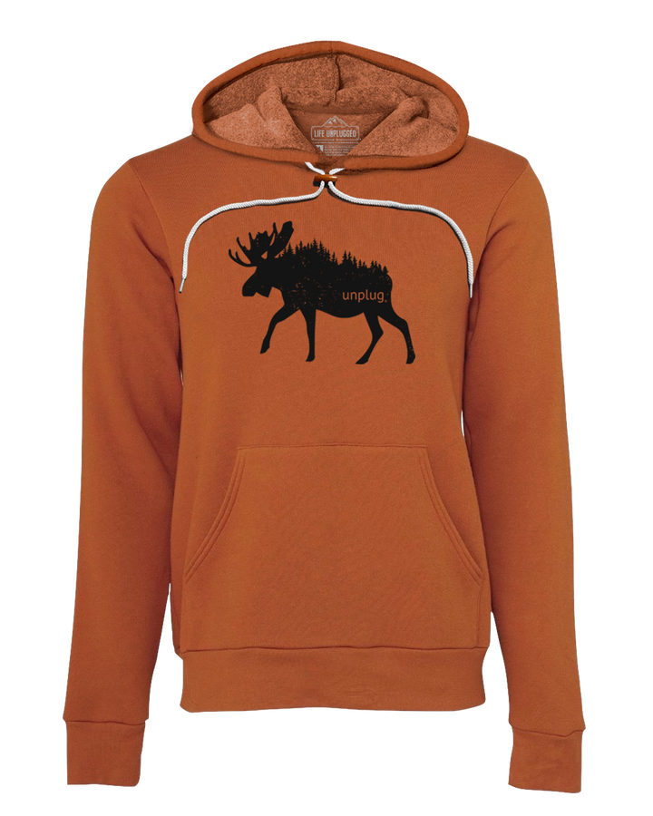 Moose In The Trees Super Soft Hoodie