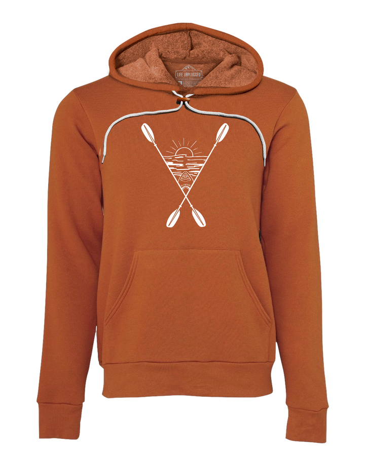 Kayaking Into The Sunset Super Soft Hoodie