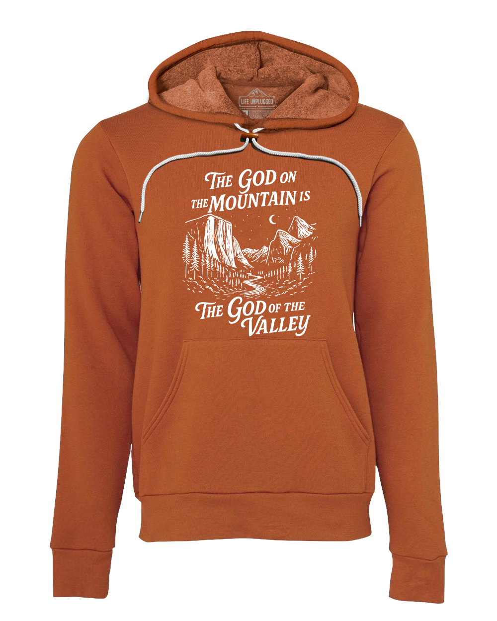 God On The Mountain Super Soft Hoodie