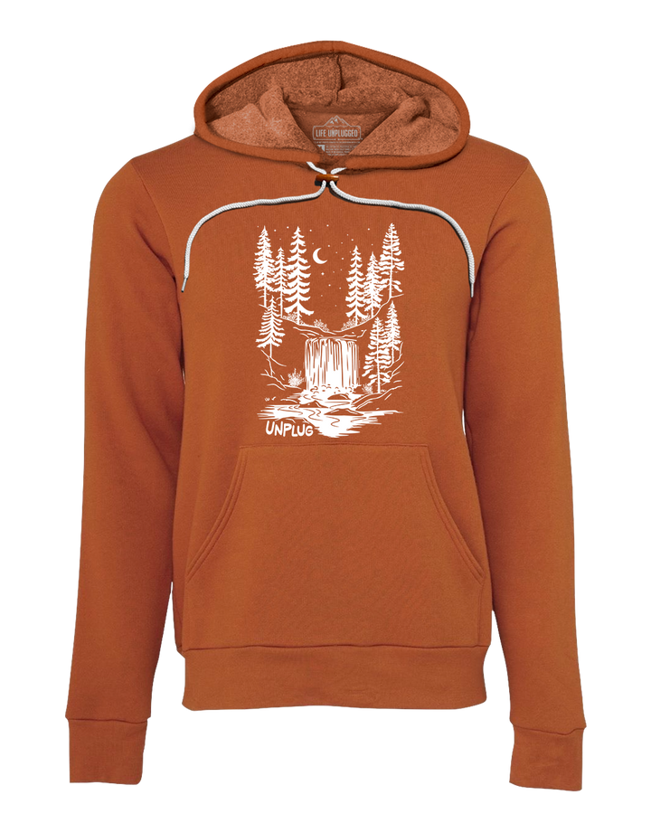 WATERFALL UNDER THE STARS Super Soft Hoodie