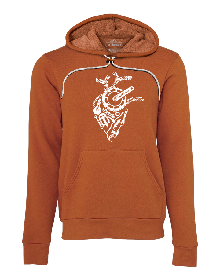 Anatomical Heart (Bicycle Parts) Super Soft Hoodie