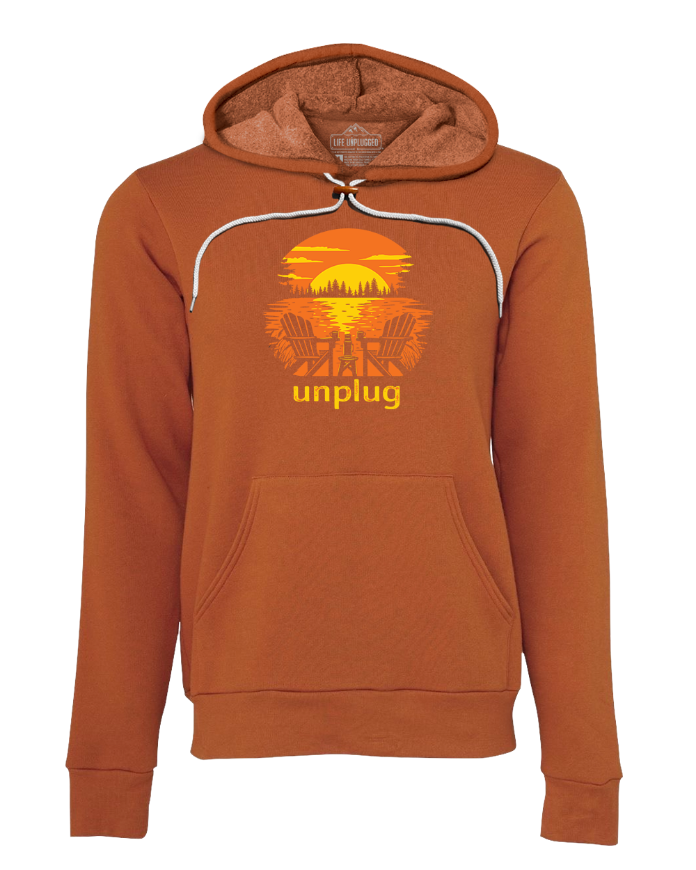 Chairs at Sunset Super Soft Hoodie