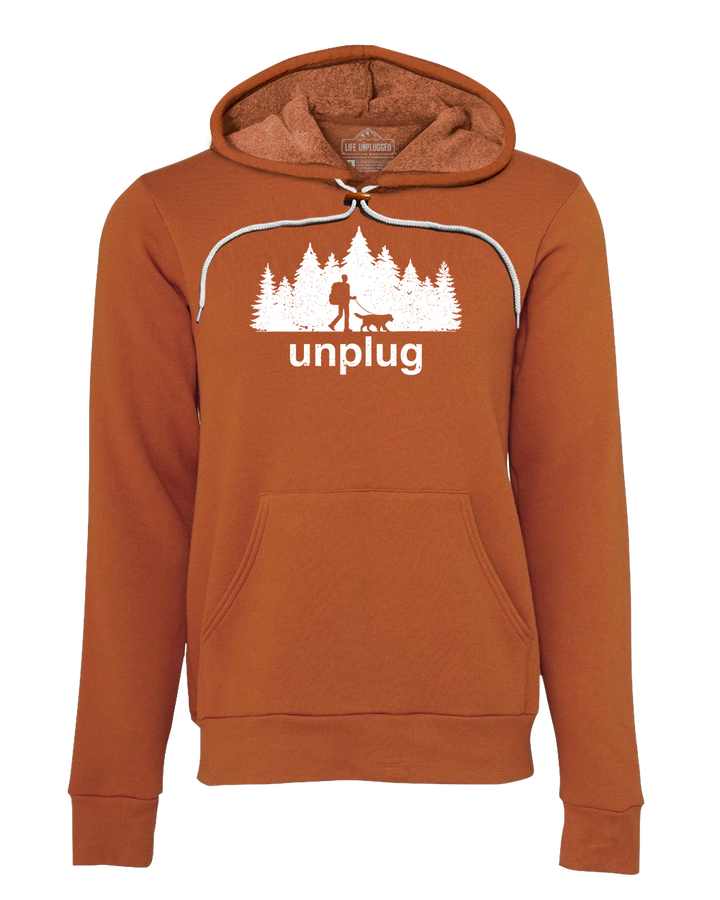 Dog Walks In The Woods Super Soft Hoodie
